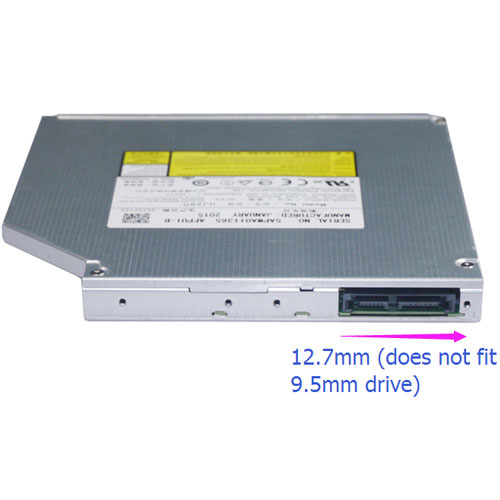 UJ260 For Panasonic 12.7mm SATA Tray Load Blu-ray BD DVD Burner Laptop Drive