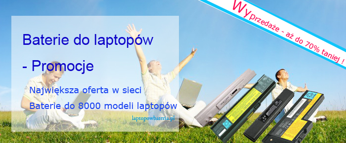 Tanie Baterie do laptopów - sklep internetowy